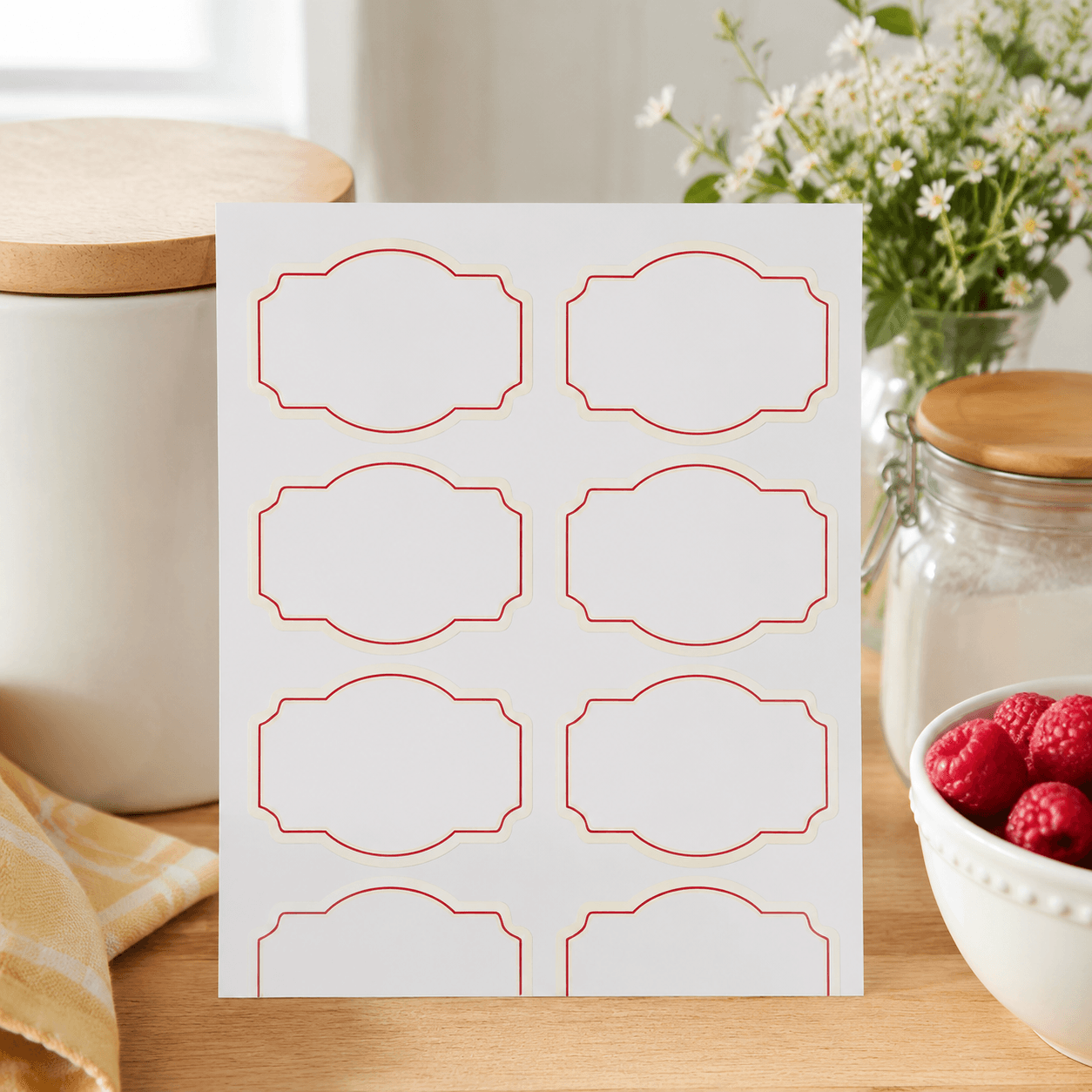 Baking Label Tags (80) – bakery prep tool