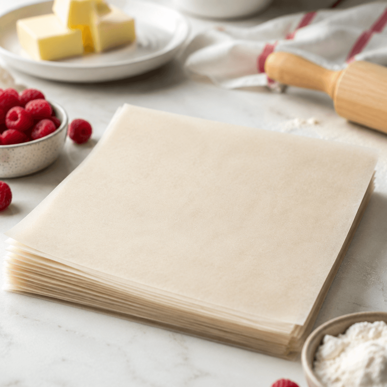 Parchment Sheet Pack detail